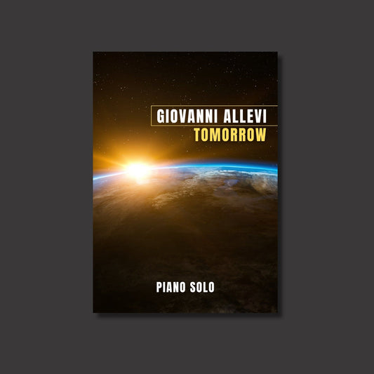 TOMORROW by composer GIOVANNI ALLEVI - digital sheet music for piano solo
