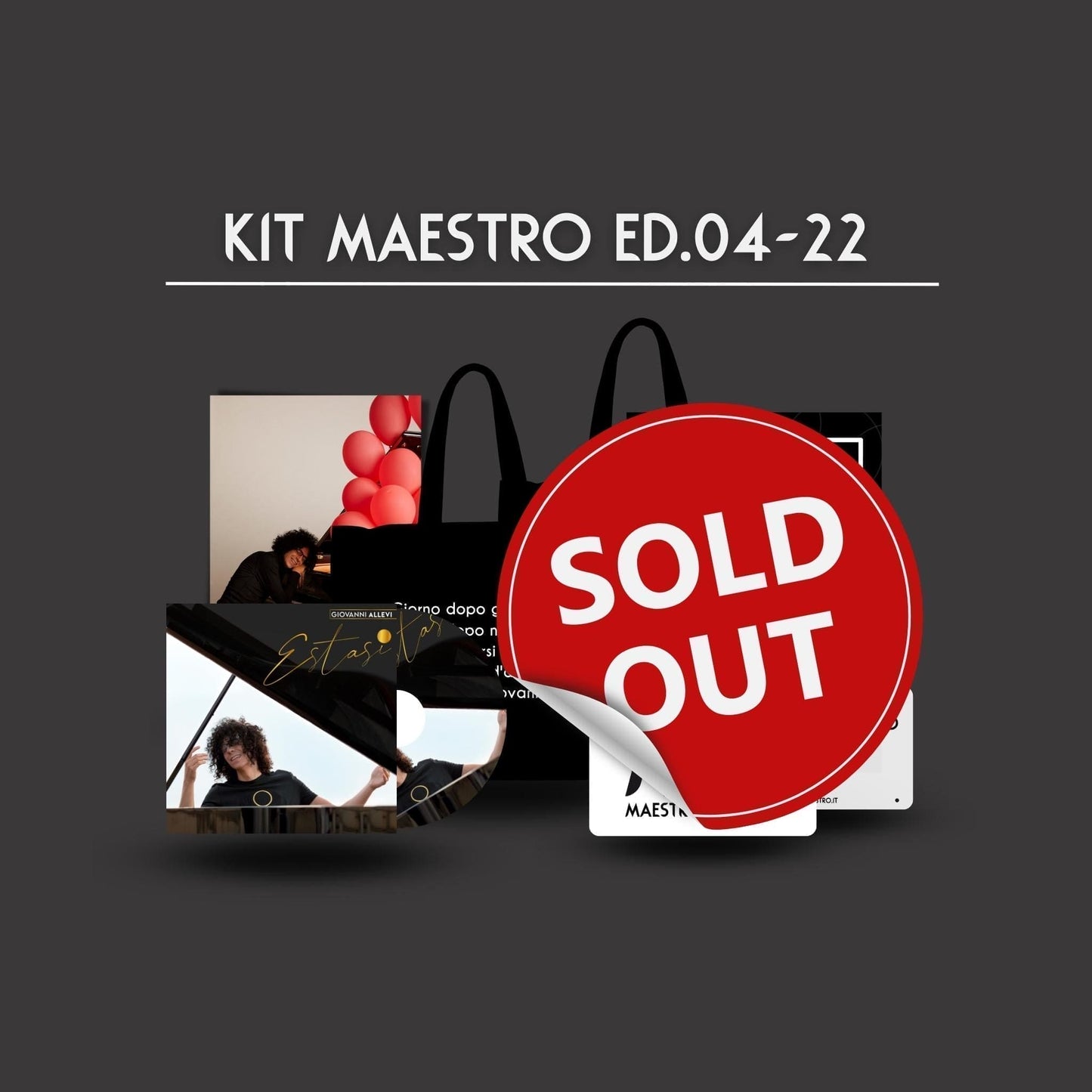 KIT MAESTRO - The gift box membership Club Maestro by Giovanni Allevi
