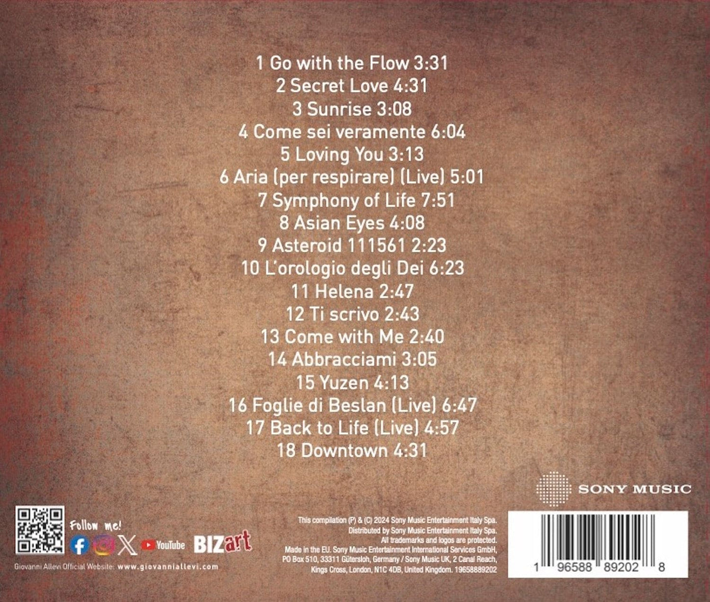 Best selection - Signed CD - Composed And Performed By Giovanni Allevi