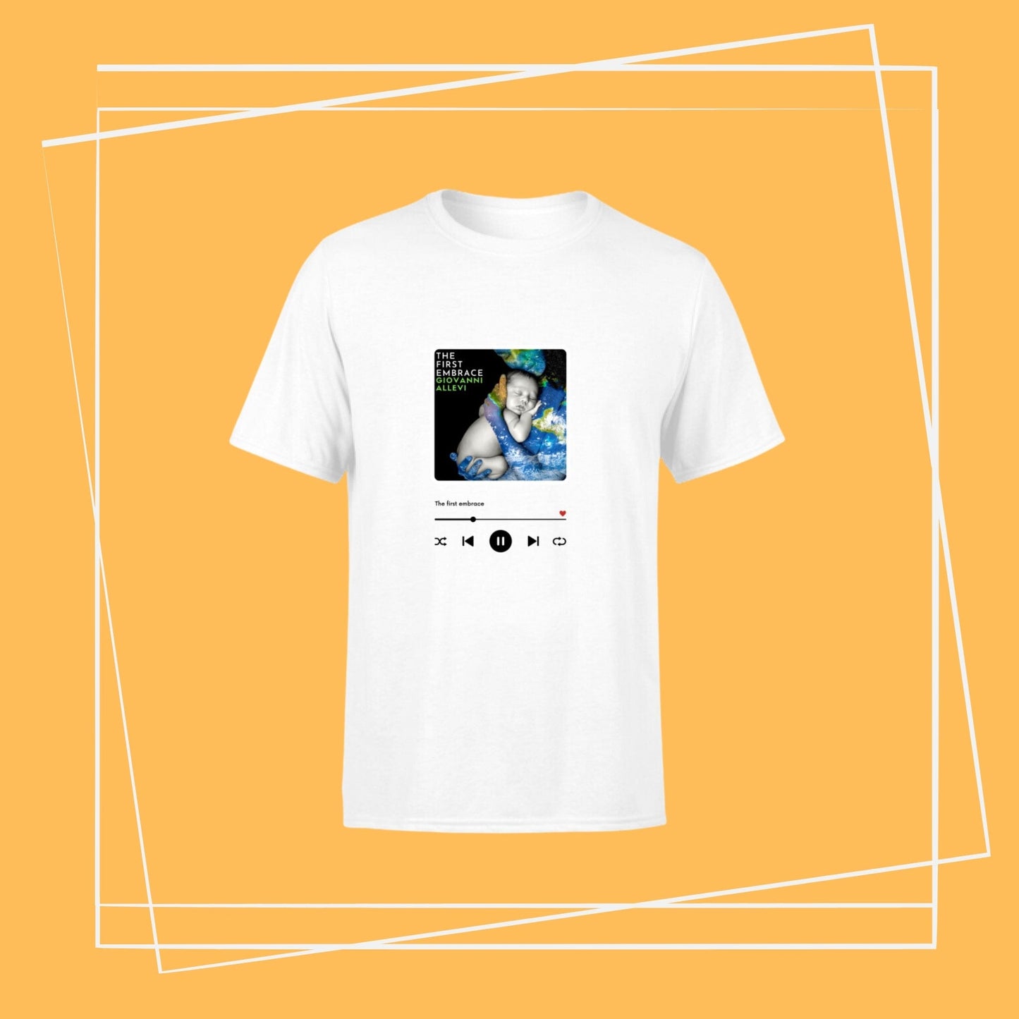 T-Shirt Unisex Bio | Giovanni Allevi | Il primo abbraccio