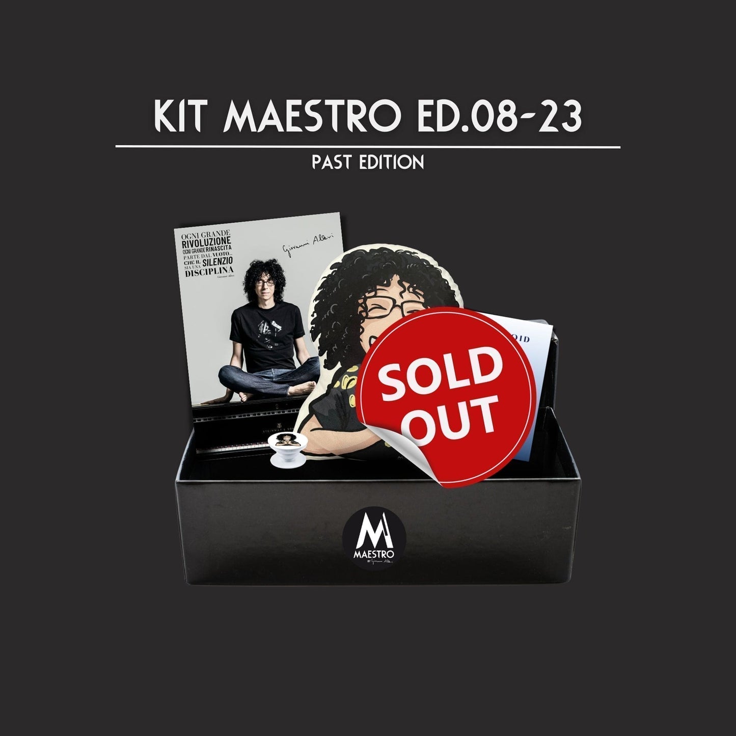 KIT MAESTRO - The gift box membership Club Maestro by Giovanni Allevi
