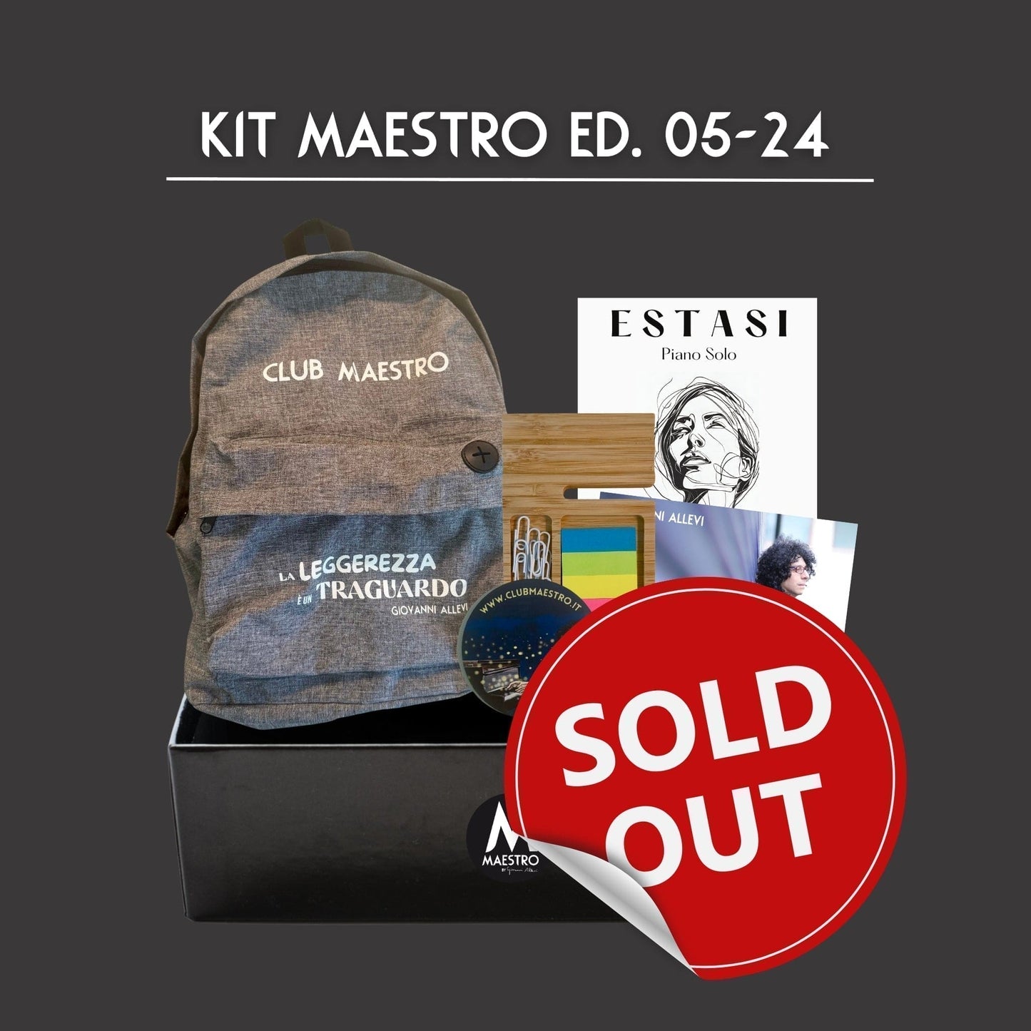 KIT MAESTRO - The gift box membership Club Maestro by Giovanni Allevi