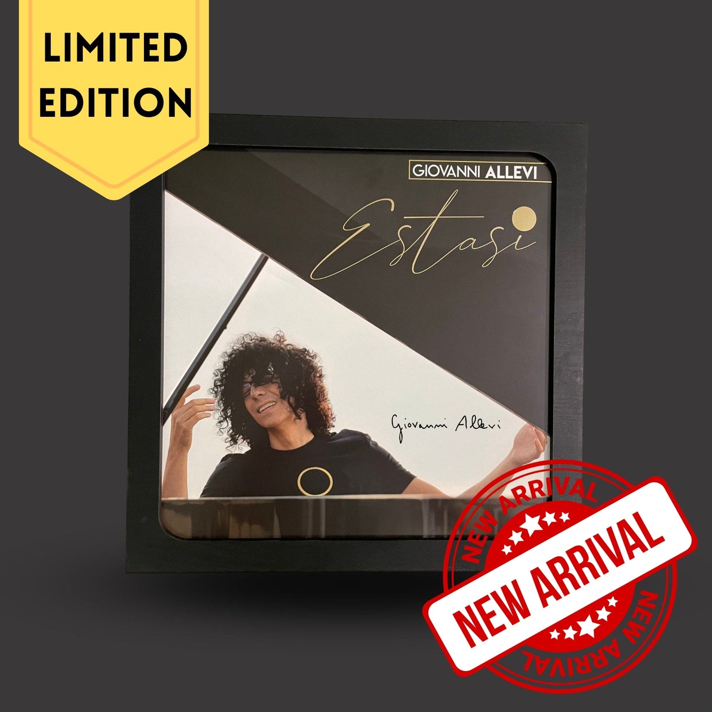 ESTASI - Framed and Signed Vinyl Album for Piano Solo - Strictly Limited Edition