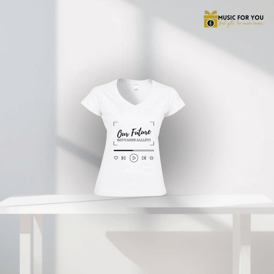 T-shirt donna scollo a V | Risparmia con Mama Baby Set