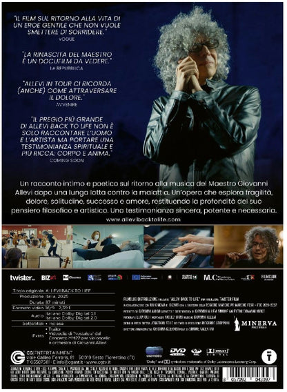 ALLEVI BACK TO LIFE Signed DVD