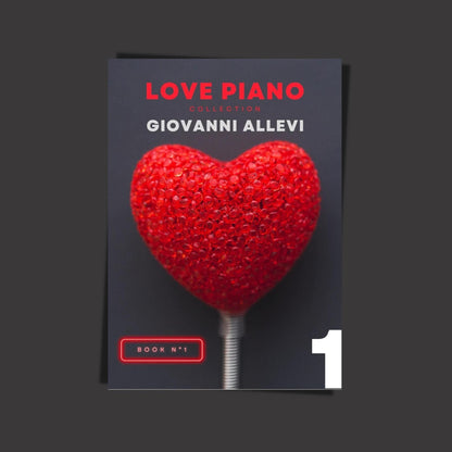 Giovanni Allevi Love Piano Collection Book N° 1 cover
