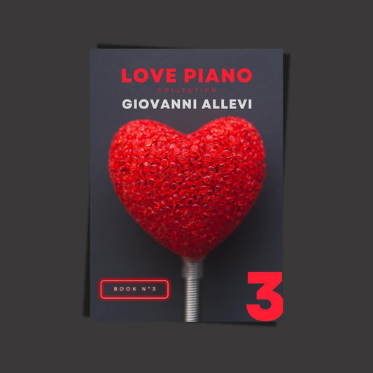 Love Piano Collection book 3 Giovanni Allevi cover