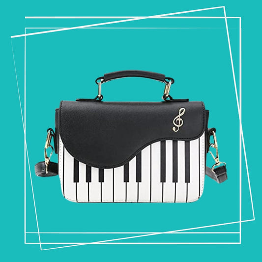 Music Piano Trendy Small Bag