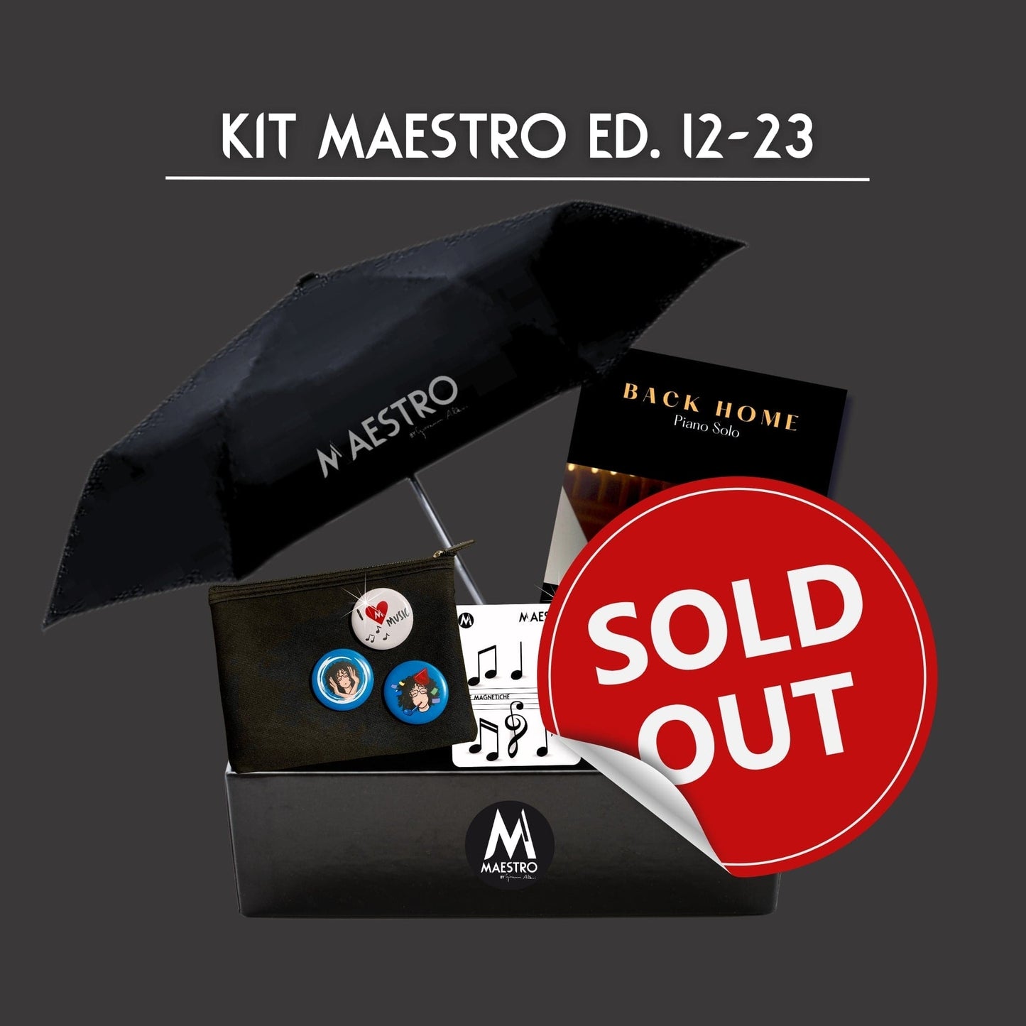 KIT MAESTRO - The gift box membership Club Maestro by Giovanni Allevi
