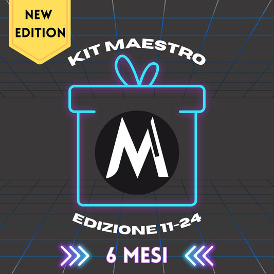 KIT MAESTRO - The gift box membership Club Maestro by Giovanni Allevi